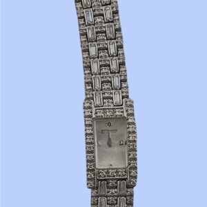 Wittnauer Ladies Bracelet Watch Swiss Quartz AS IS Missing Back w/ Box